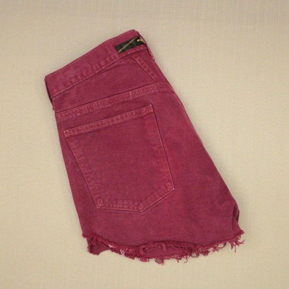 Vintage Girbaud High Waist Cut Off Denim Shorts - Picture 5 of 9